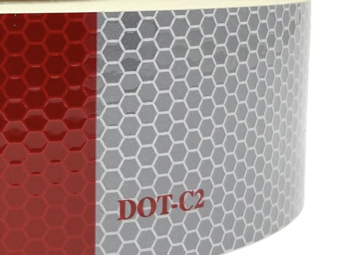 The Dangers of Counterfeit Retro Reflective DOT C2 Truck Tape